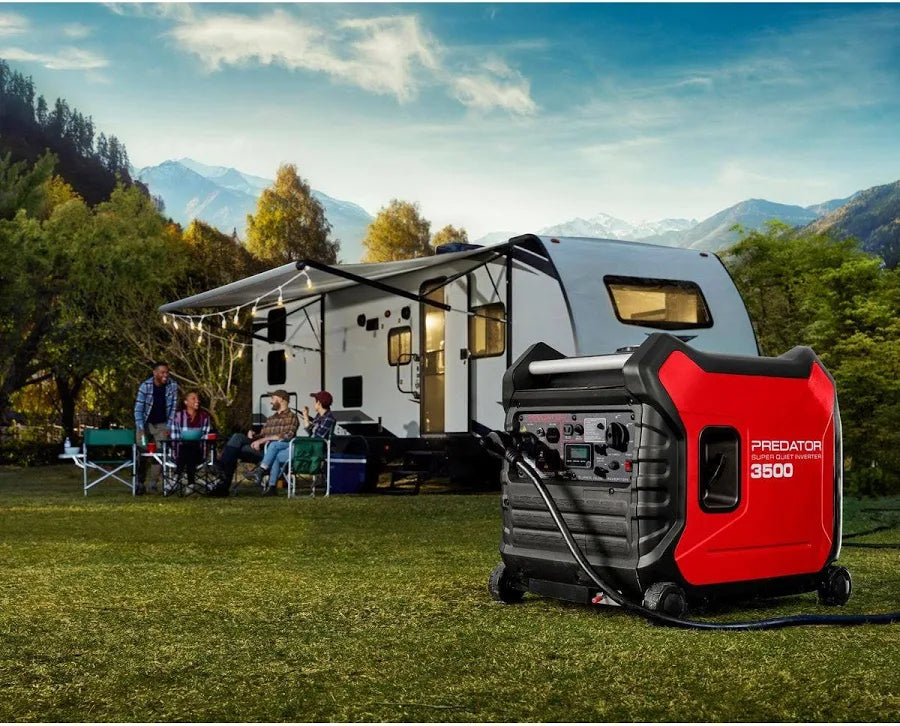PREDATOR 3500 Watt Super Quiet Gas Powered Portable Inverter Generator with CO SECURE Technology