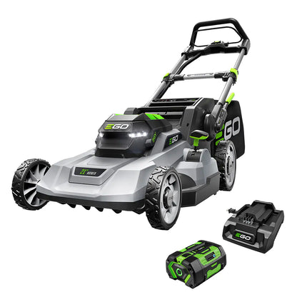 EGO POWER+ 21 in. 56-Volt Lithium-Ion Cordless Battery Walk-Behind Push Lawn Mower Kit with 6.0 Ah Battery and 320W Charger