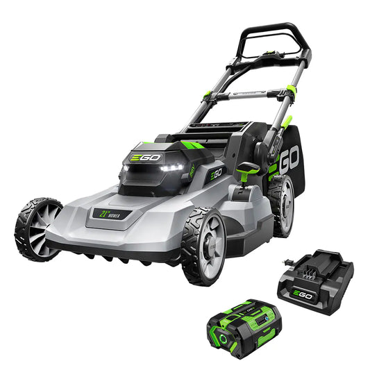 EGO POWER+ 21 in. 56-Volt Lithium-Ion Cordless Battery Walk-Behind Push Lawn Mower Kit with 6.0 Ah Battery and 320W Charger