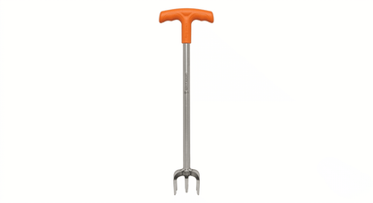 Ergonomic Stand-Up Weed Puller Tool – Long Handle Manual Root Remover