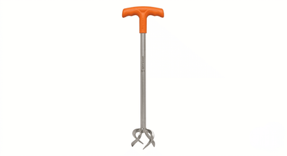 Heavy-Duty Manual Garden Twist Tiller – Ergonomic Soil Aerator & Weed Remover
