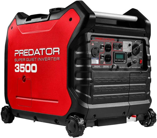 PREDATOR 3500 Watt Super Quiet Gas Powered Portable Inverter Generator with CO SECURE Technology