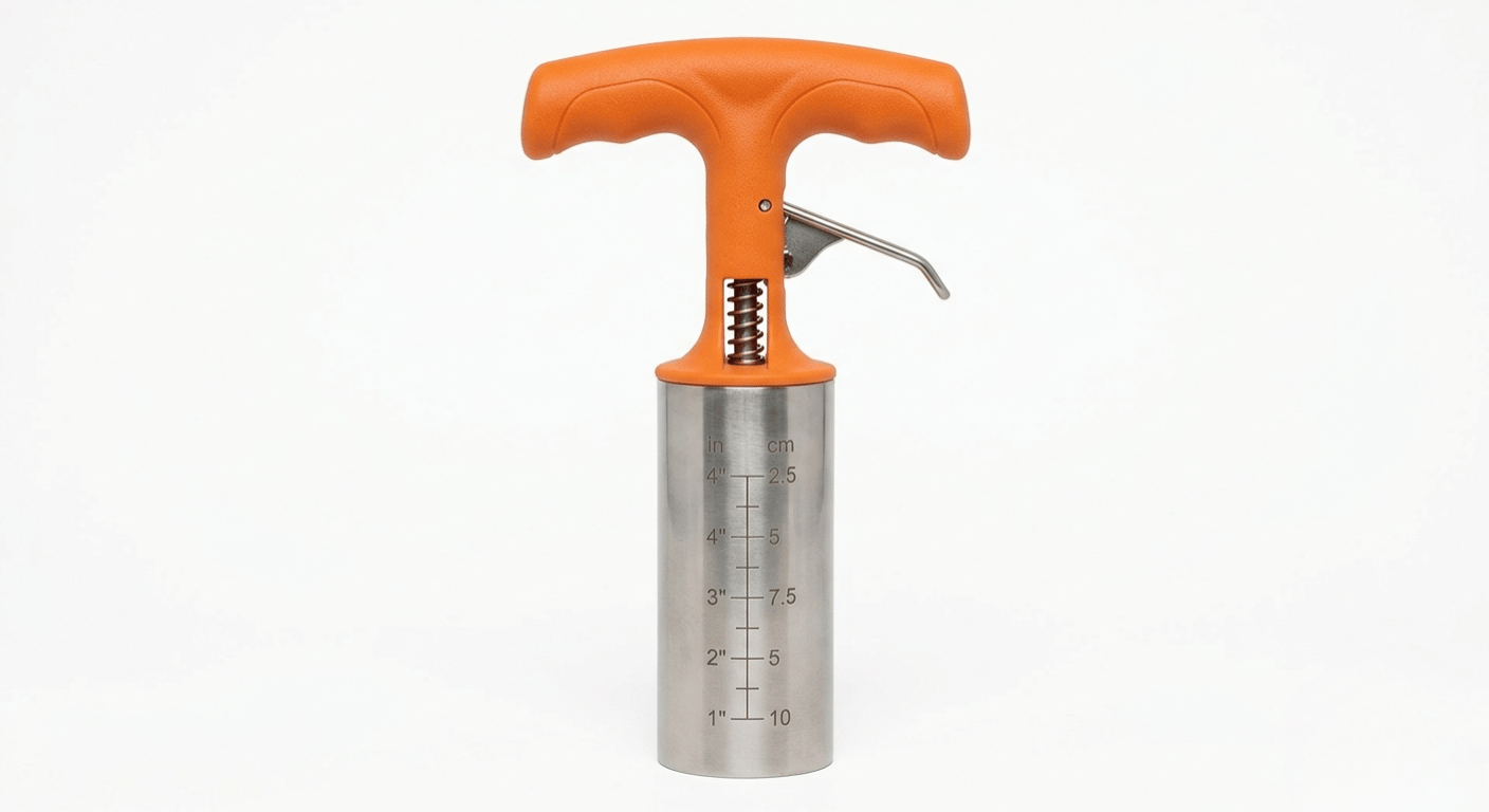 Heavy-Duty Seedling Transplanter Tool